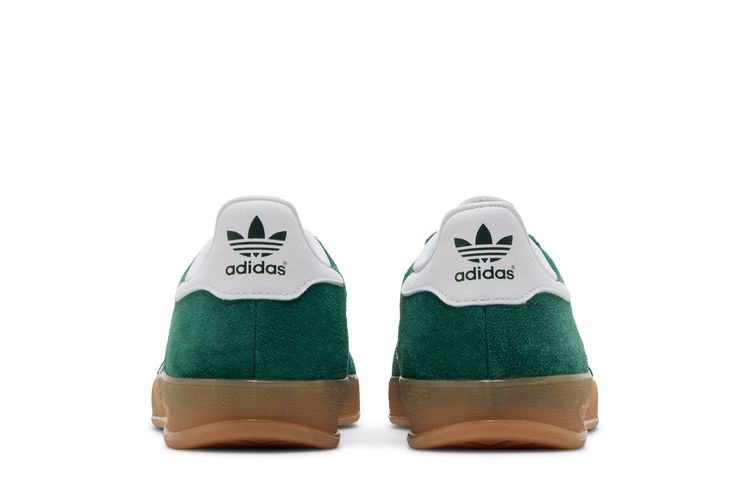 adidas gazelle silver green womens adidas - Gazelle Indoor - Green/Cloud White main image 1