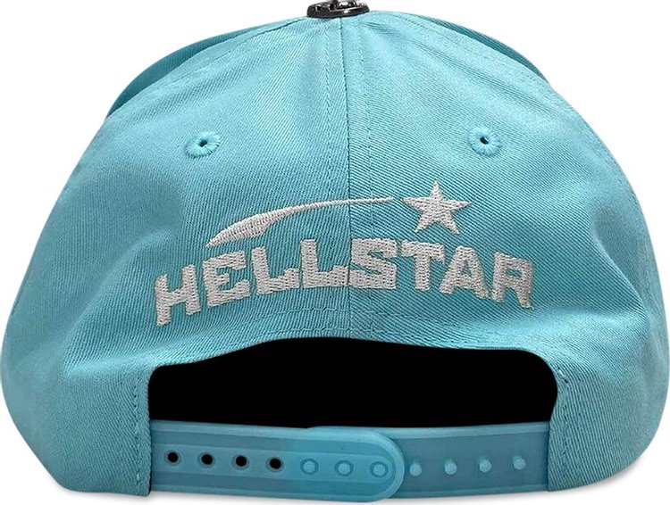 Hellstar Snapback Hat Baby Blue