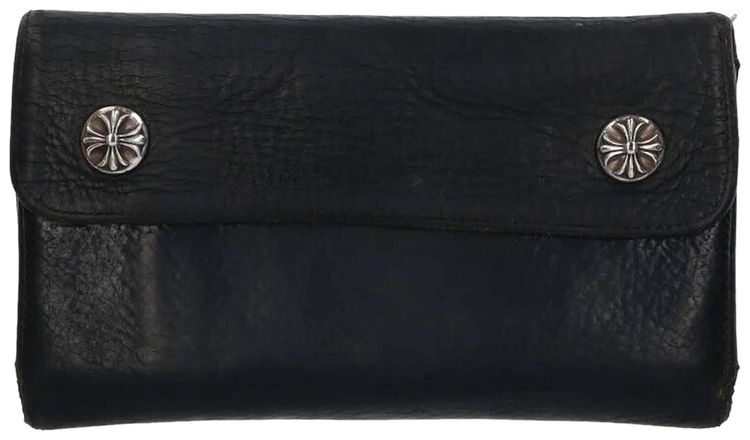 Chrome Hearts Wave Wallet Black
