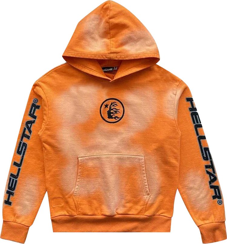 Hellstar Hoodie Fire Orange