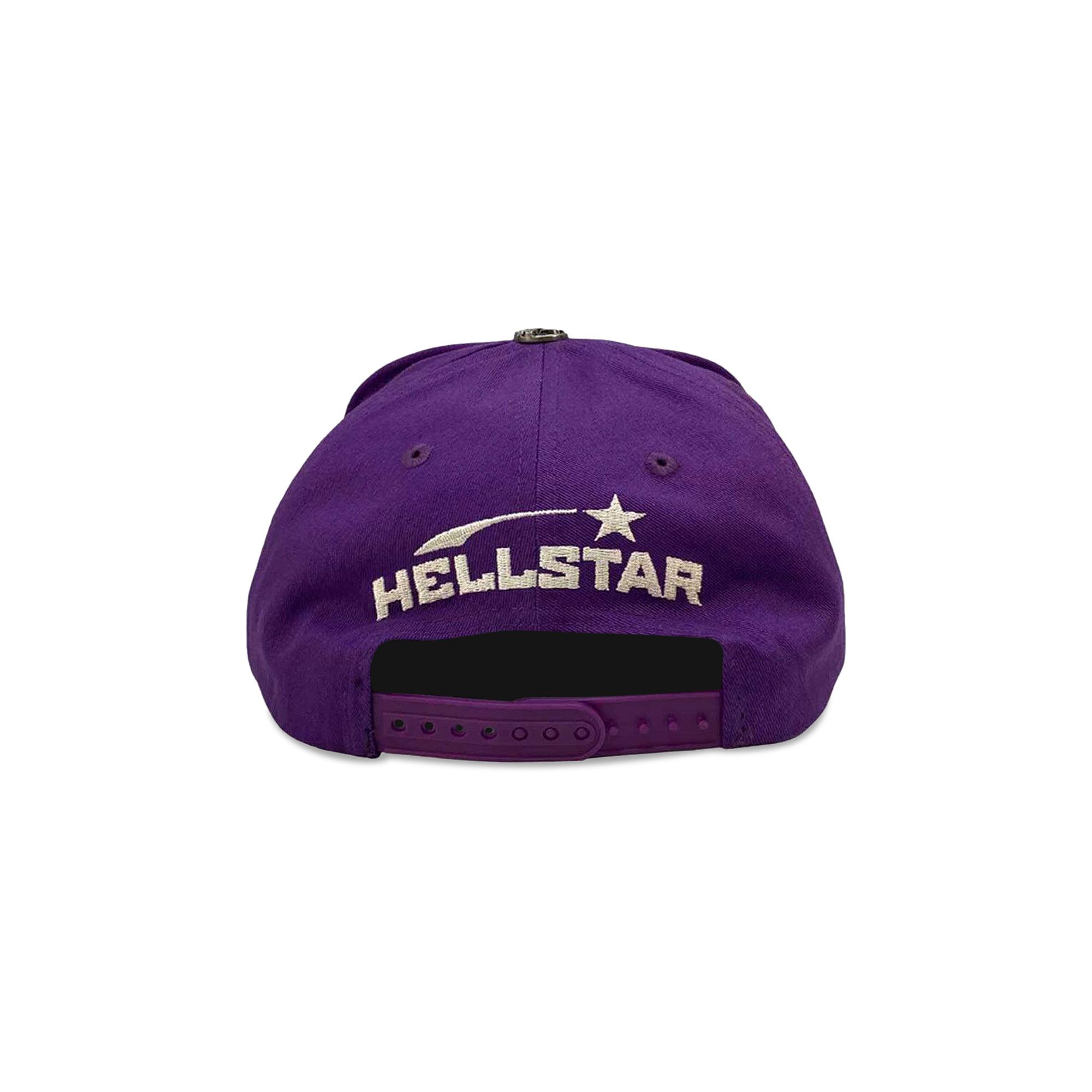 Buy Hellstar Snapback Hat 'Purple' - 9357 100000711SH PURP