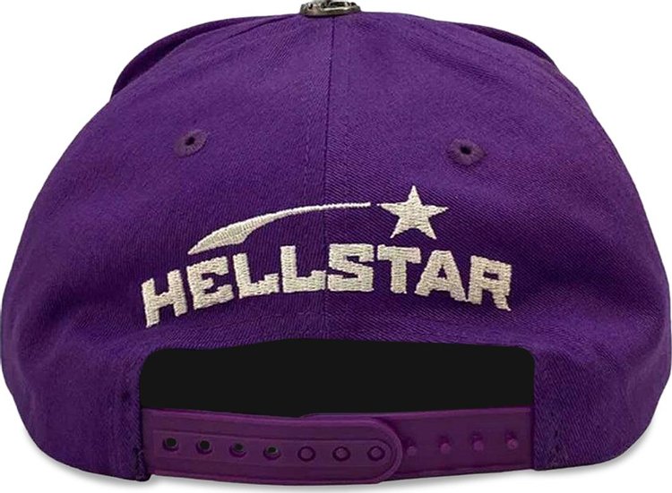 Hellstar Snapback Hat Purple