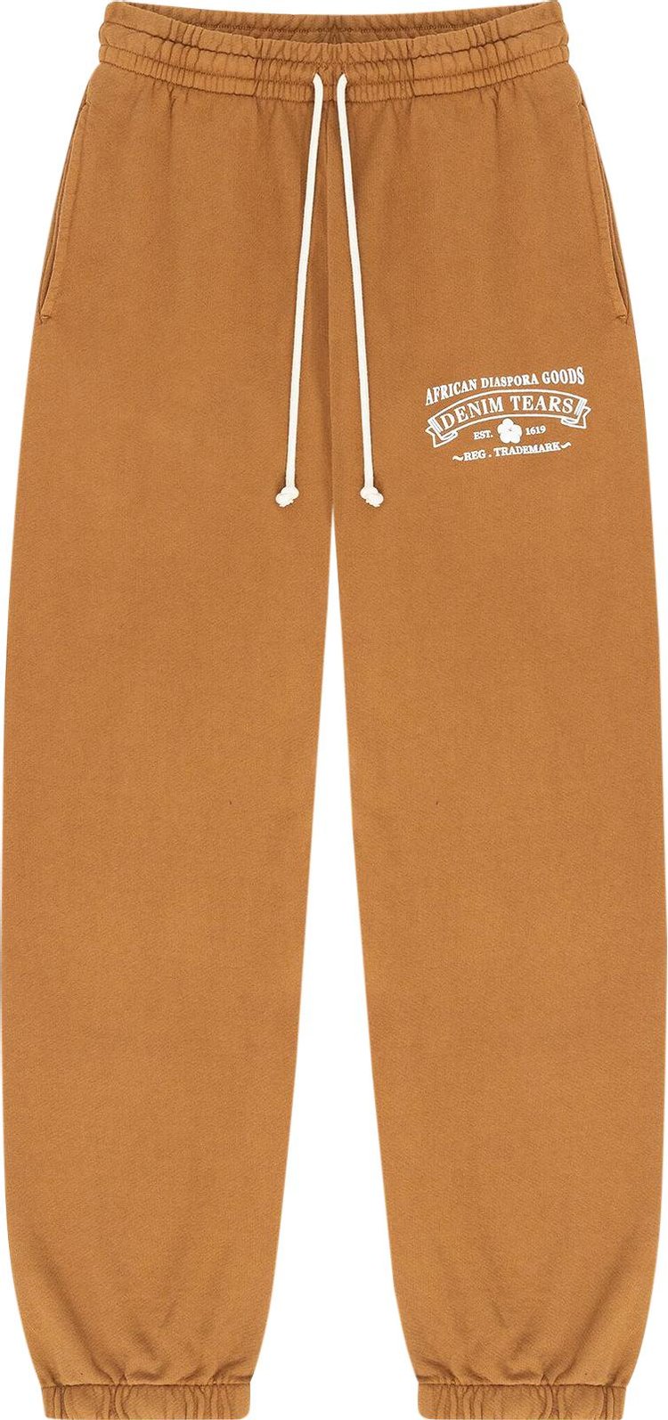 Denim Tears ADG Sweatpants Washed Brown