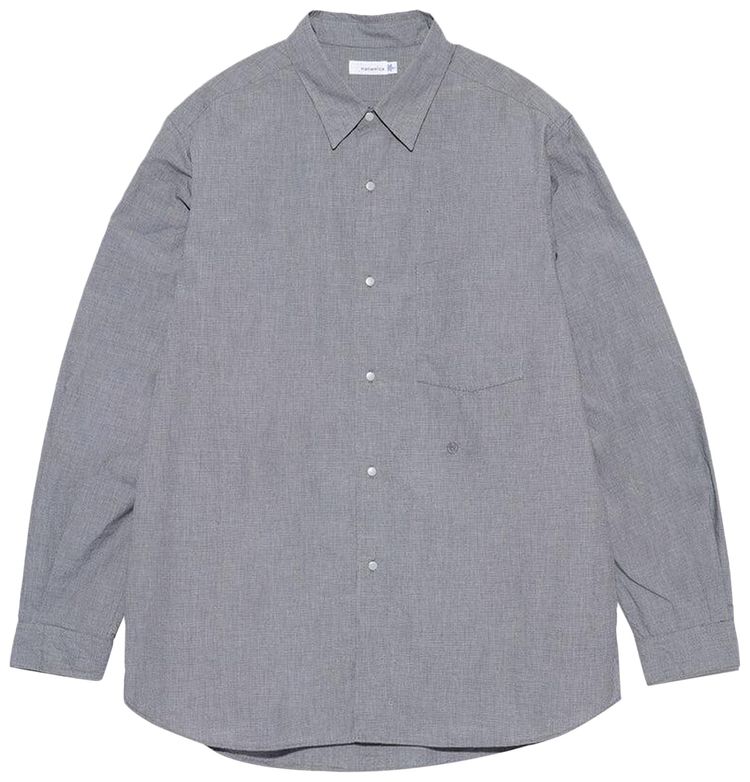 nanamica Regular Collar Wind Shirt Navy
