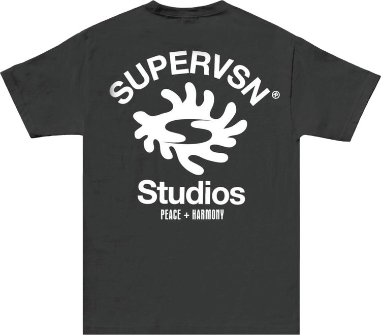 Supervsn Freeform Tee Black