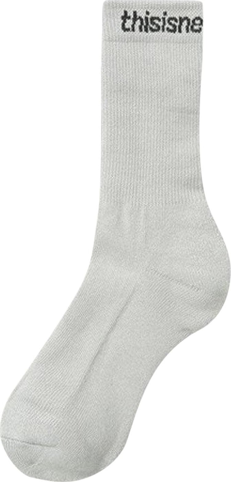 thisisneverthat SP Logo Socks 3 Pack Grey