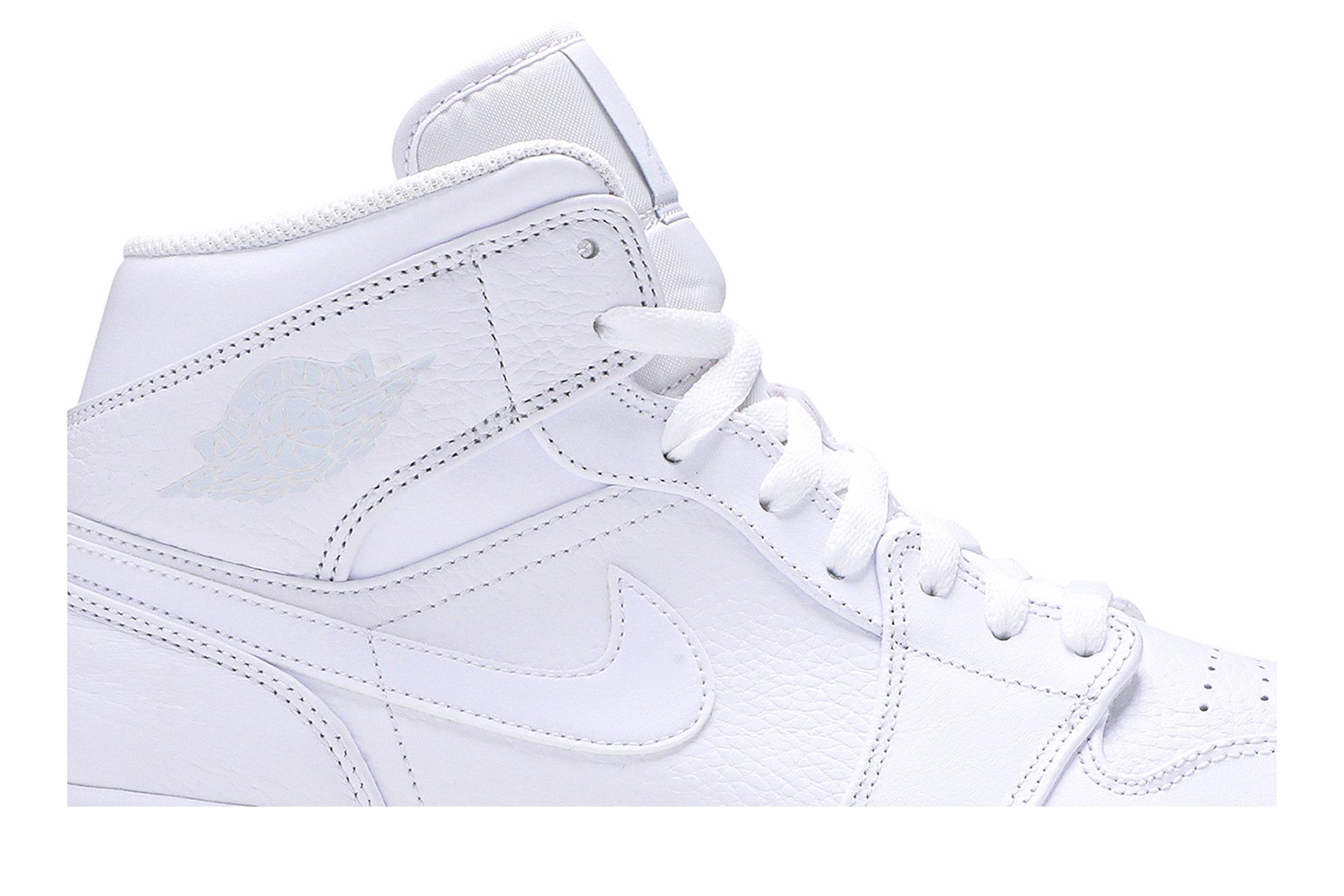 Buy Air Jordan 1 Mid Triple White 2018 554724 109 GOAT SA