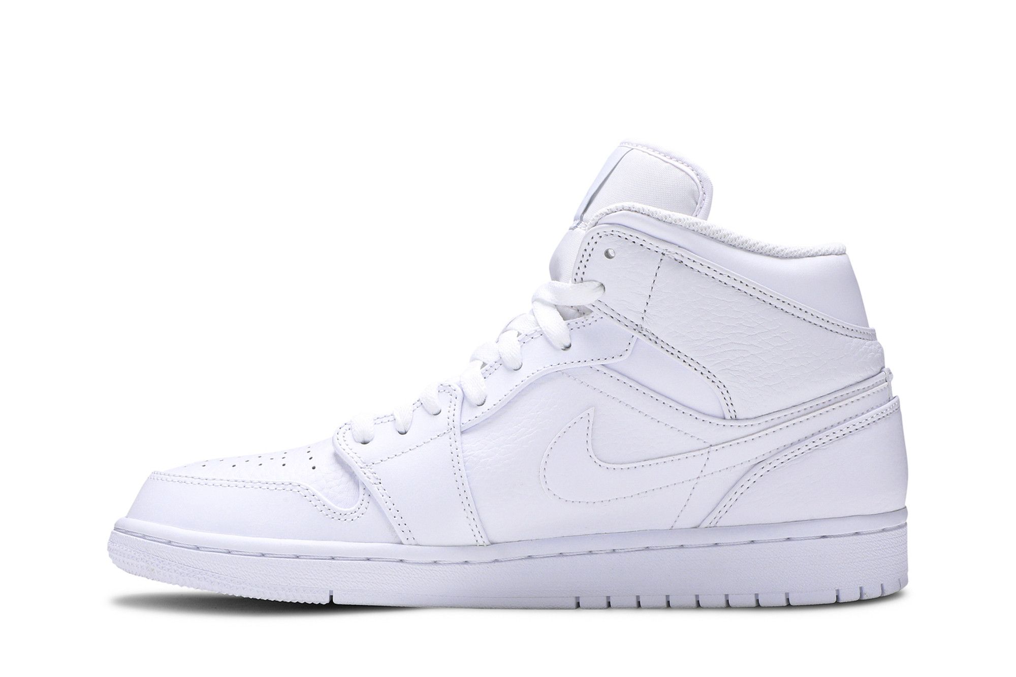 Buy Air Jordan 1 Mid Triple White 2018 554724 109 GOAT IT
