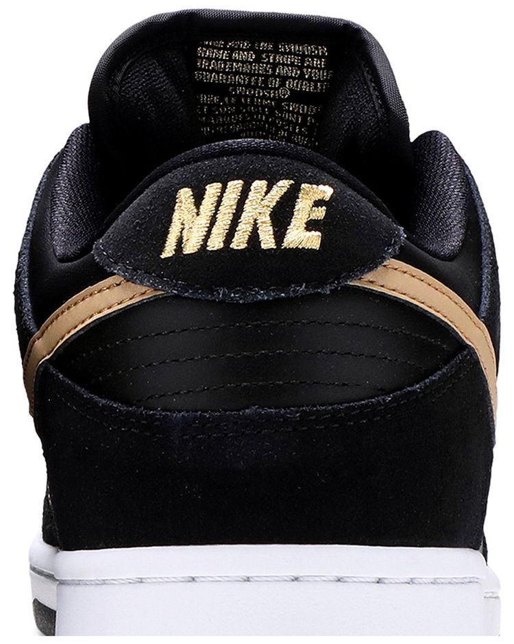 Nike Dunk Low SB Pro Metallic Gold