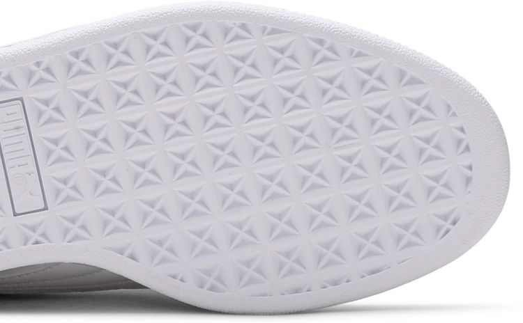 Puma Wmns Basket Heart Patent White