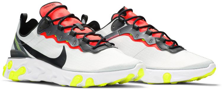 Nike React Element 55 SE Platinum Crimson