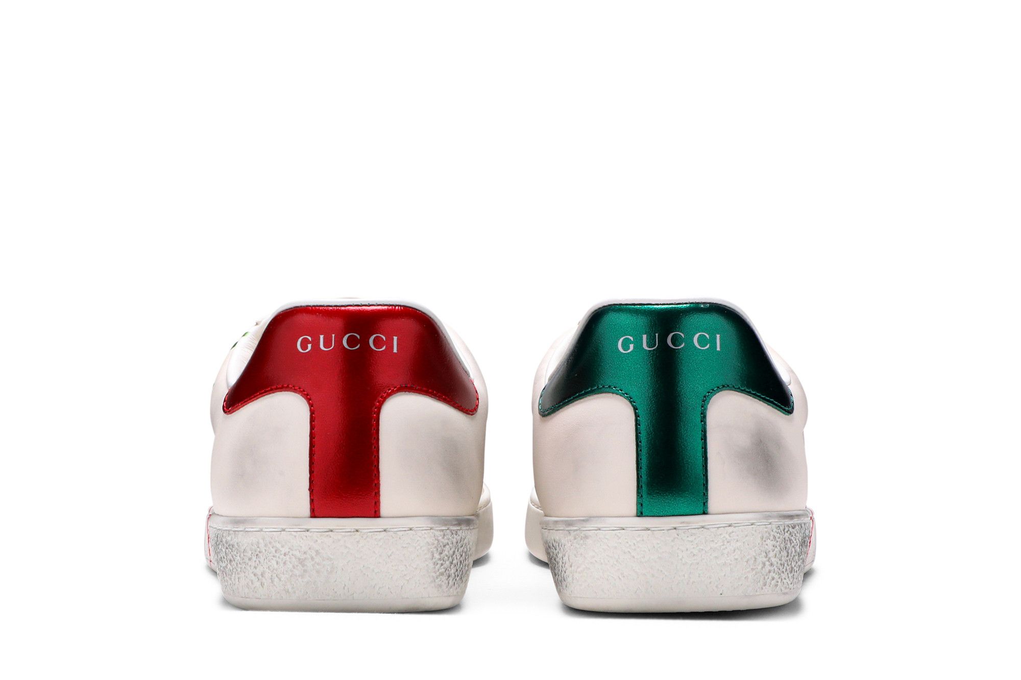 Buy Gucci Ace Gucci Blade Distressed White 576137 A38V0 9090 GOAT SA