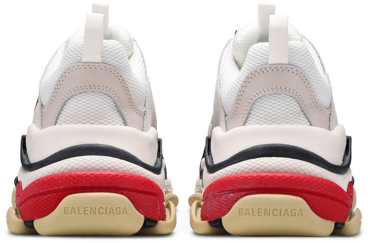 Balenciaga Wmns Triple S Sneaker White Black Red 2019