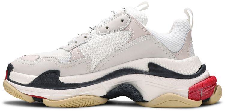 Balenciaga Wmns Triple S Sneaker White Black Red 2019