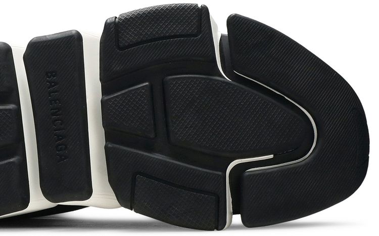 Balenciaga Wmns Speed 2 Trainer Knit Black White