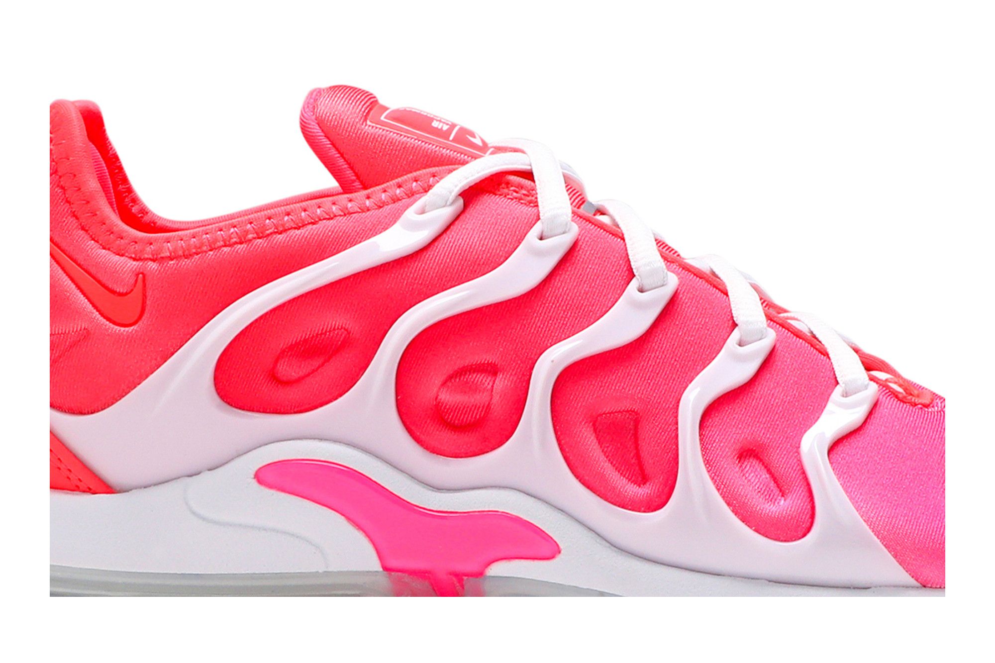 Pink orange vapormax plus hotsell