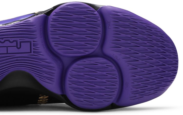 LeBron Witness 5 Fierce Purple Metallic Gold