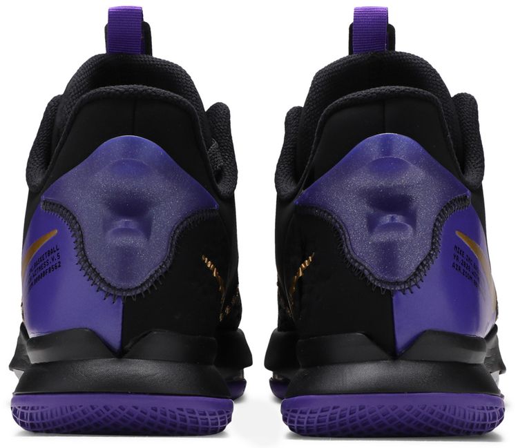 LeBron Witness 5 Fierce Purple Metallic Gold