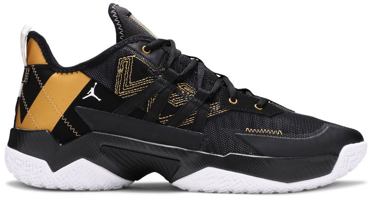 Air Jordan One Take 2 PF Black Metallic Gold