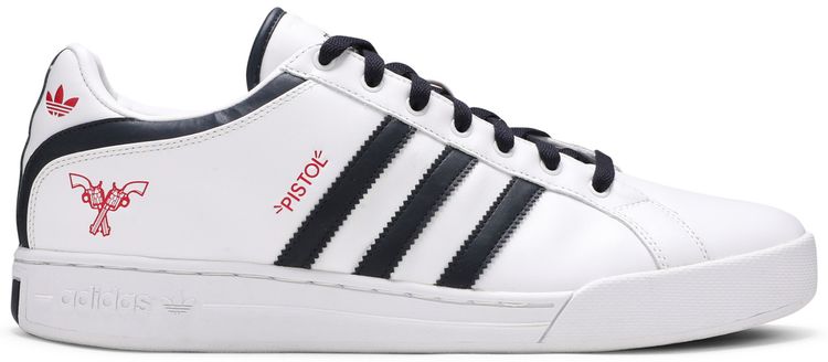 Supra Pistol Low White Dark Navy