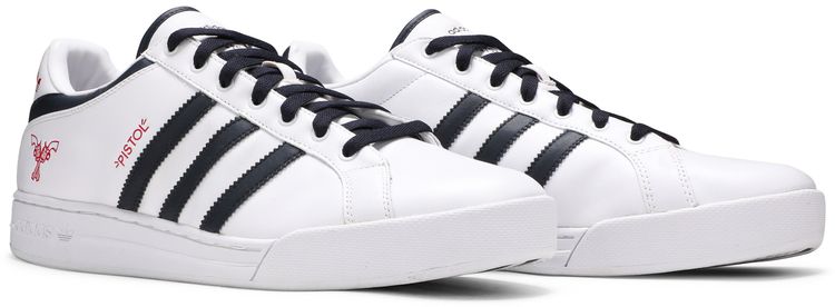 Supra Pistol Low White Dark Navy