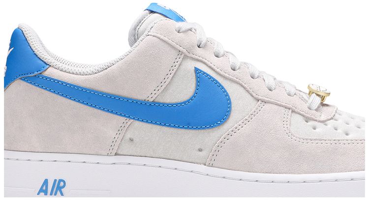 Nike Air Force 1 07 LV8 EMB Grey Fog Light Photo Blue
