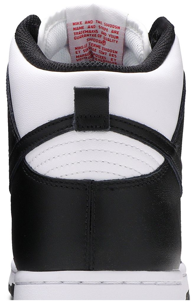 Nike Dunk High Black White