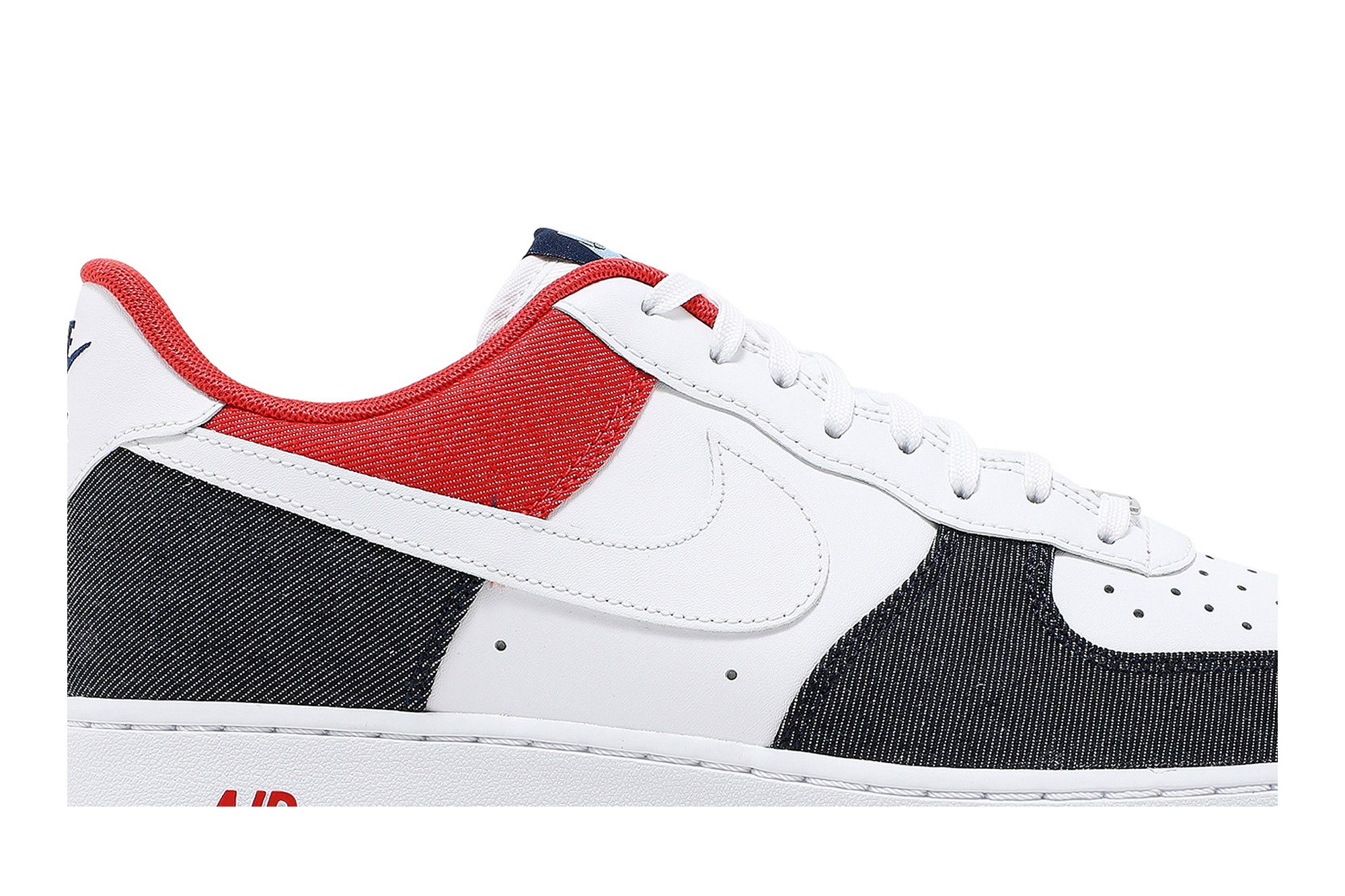 激レア Air Force 1 '07 LX DJ5174-100 28.5㌢ Buy Nike Air Force 1 '07 LX 'White Red Denim' - DJ5174 100 | GOAT