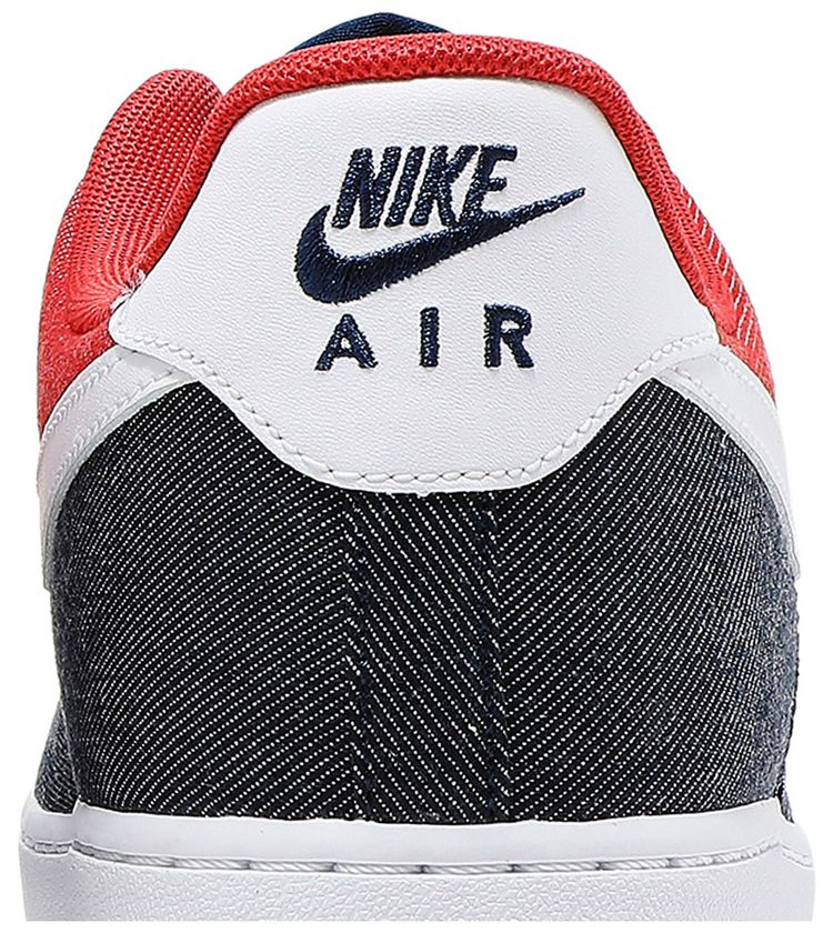 Nike Air Force 1 07 LX White Red Denim