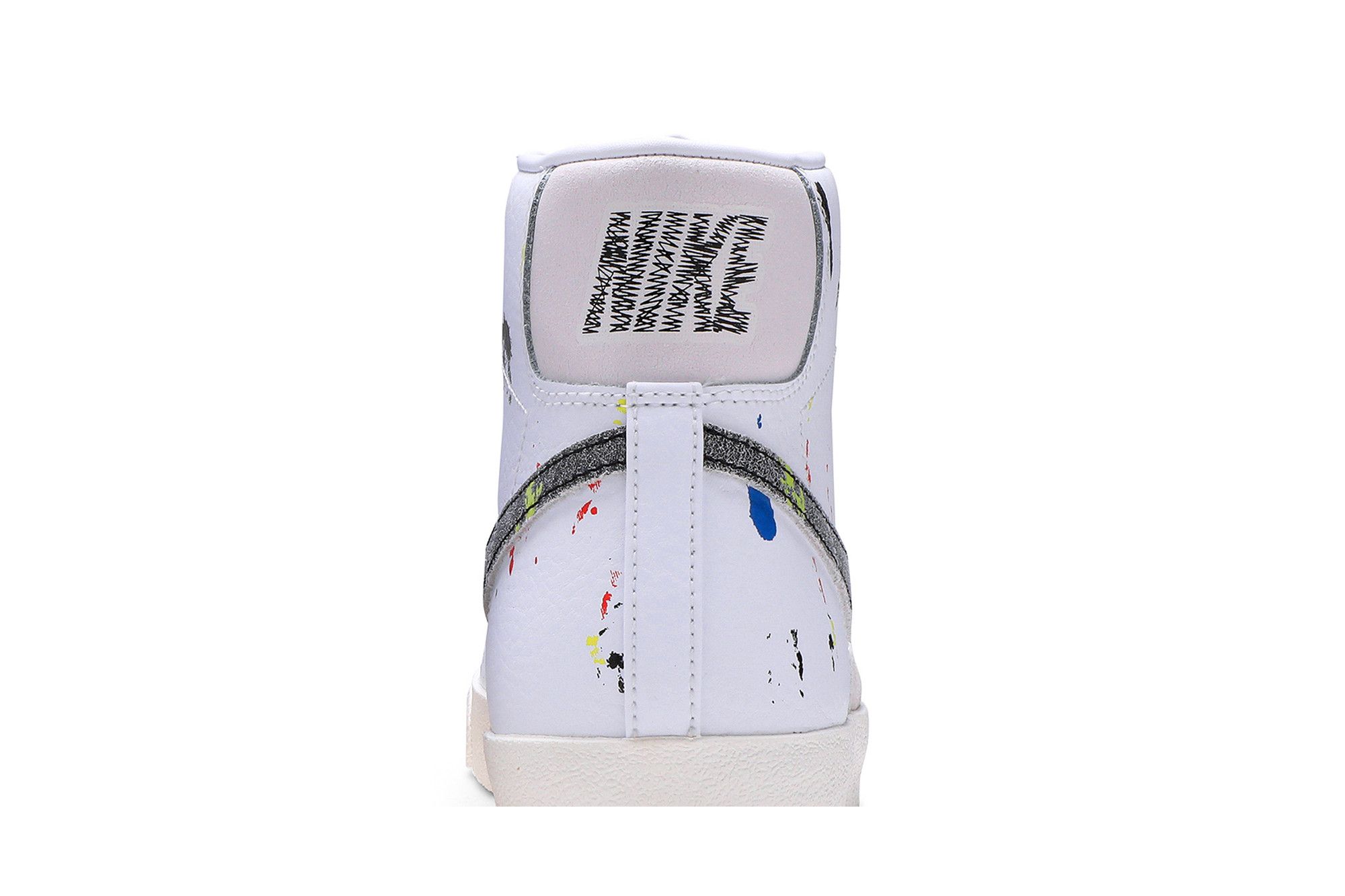 nike blazer mid 77 paint splatter