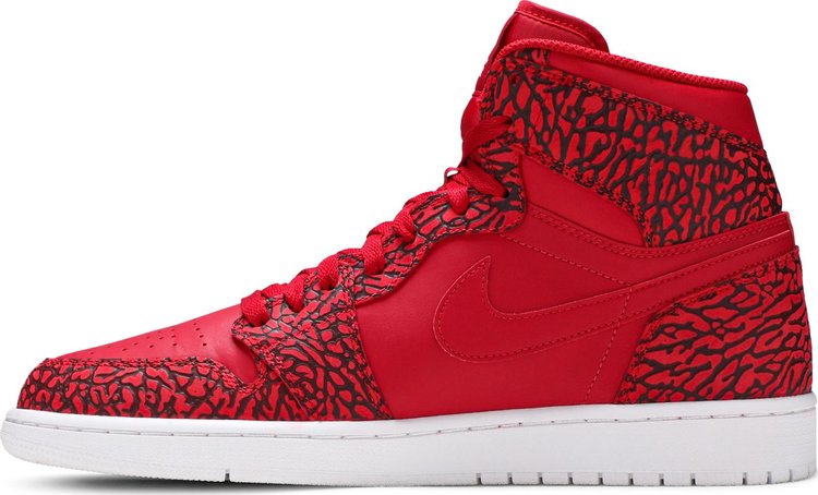 Air Jordan 1 Retro High Red Elephant