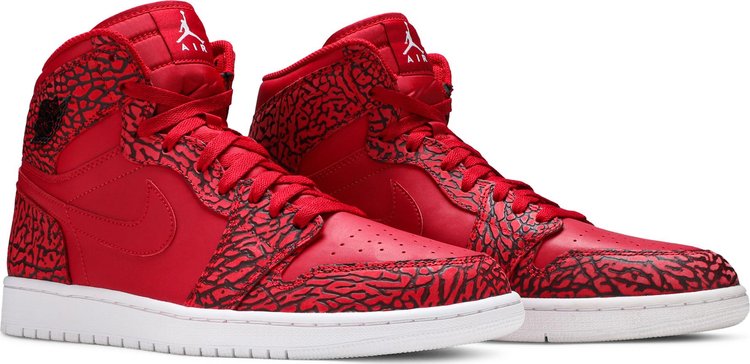 Air Jordan 1 Retro High Red Elephant