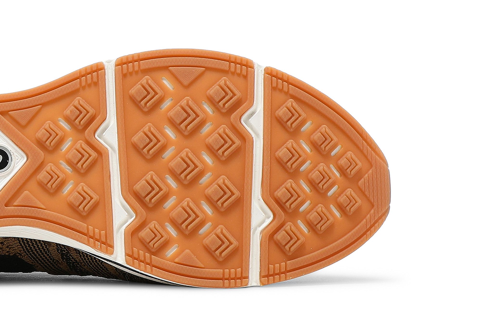 golden beige flyknit trainer