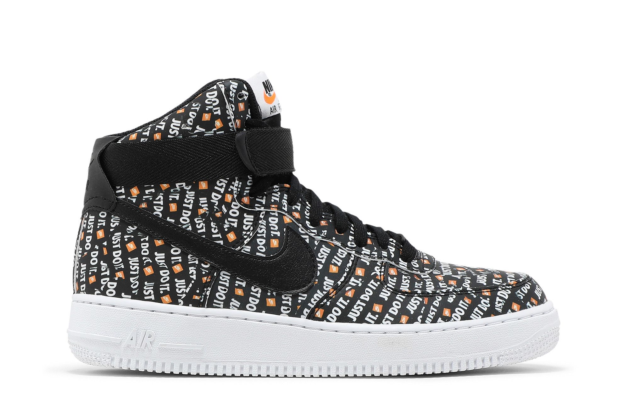 Nike air force 1 just do it premium black shop