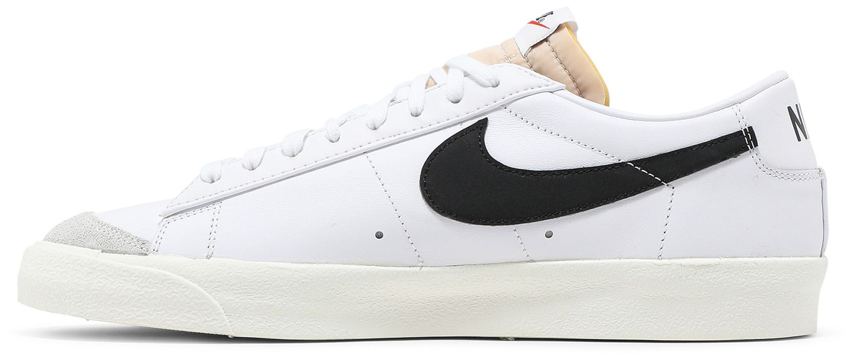 blazer low black white