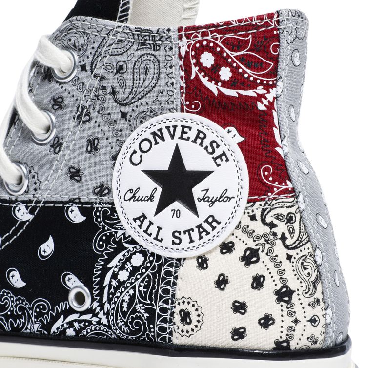 Converse Offspring x Chuck 70 High Paisley Patchwork