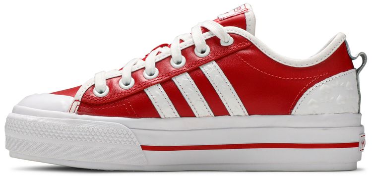 Adidas Wmns Nizza RF Platform Heart Embossed   Scarlet