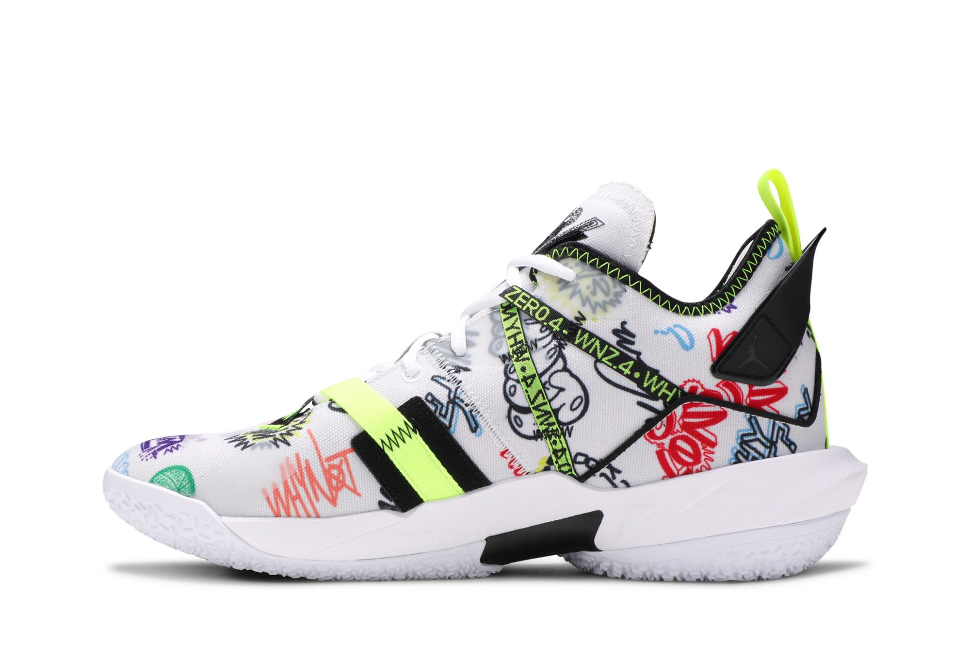 Size 10.0 Jordan Why Not Zer0.4 PF 'Graffiti'