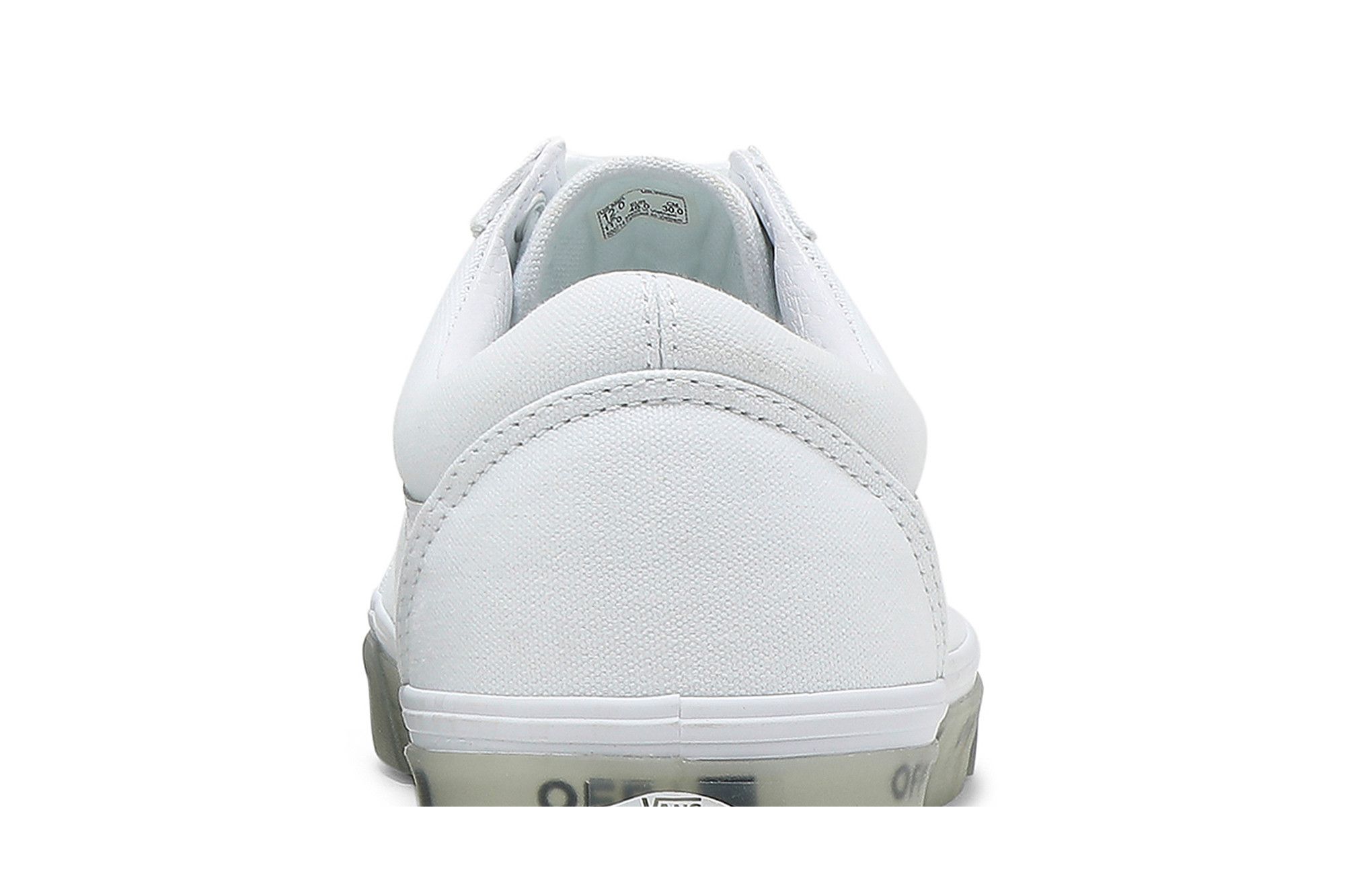 靴 VANS Old Skool OTW Foxing WHITE 27cm Buy Old Skool 'OTW Foxing - White Translucent' - VN0A5AO92HU