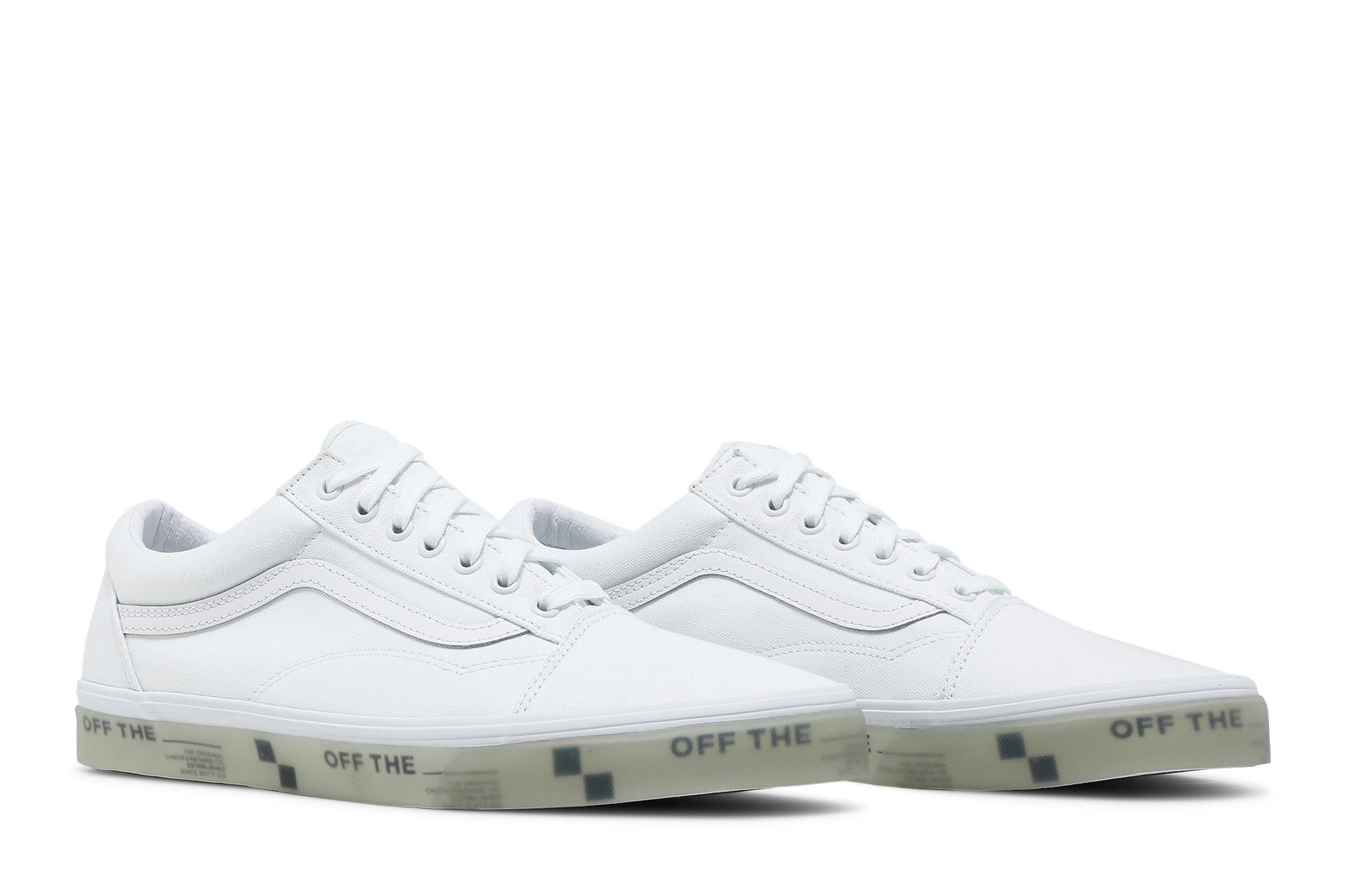 靴 VANS Old Skool OTW Foxing WHITE 27cm Buy Old Skool 'OTW Foxing - White Translucent' - VN0A5AO92HU