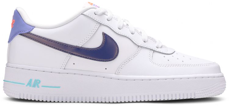 Nike Air Force 1 LV8 1 GS White Dark Purple Dust