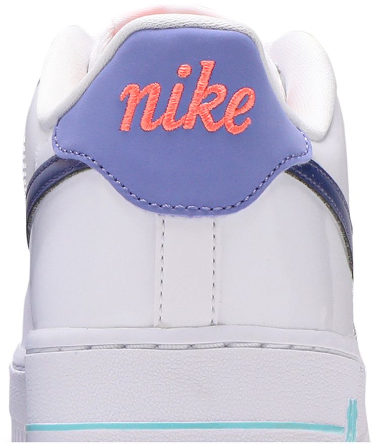 Nike Air Force 1 LV8 1 GS White Dark Purple Dust