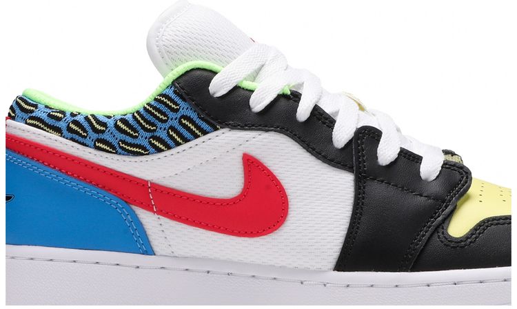 Air Jordan 1 Low GS Funky Patterns