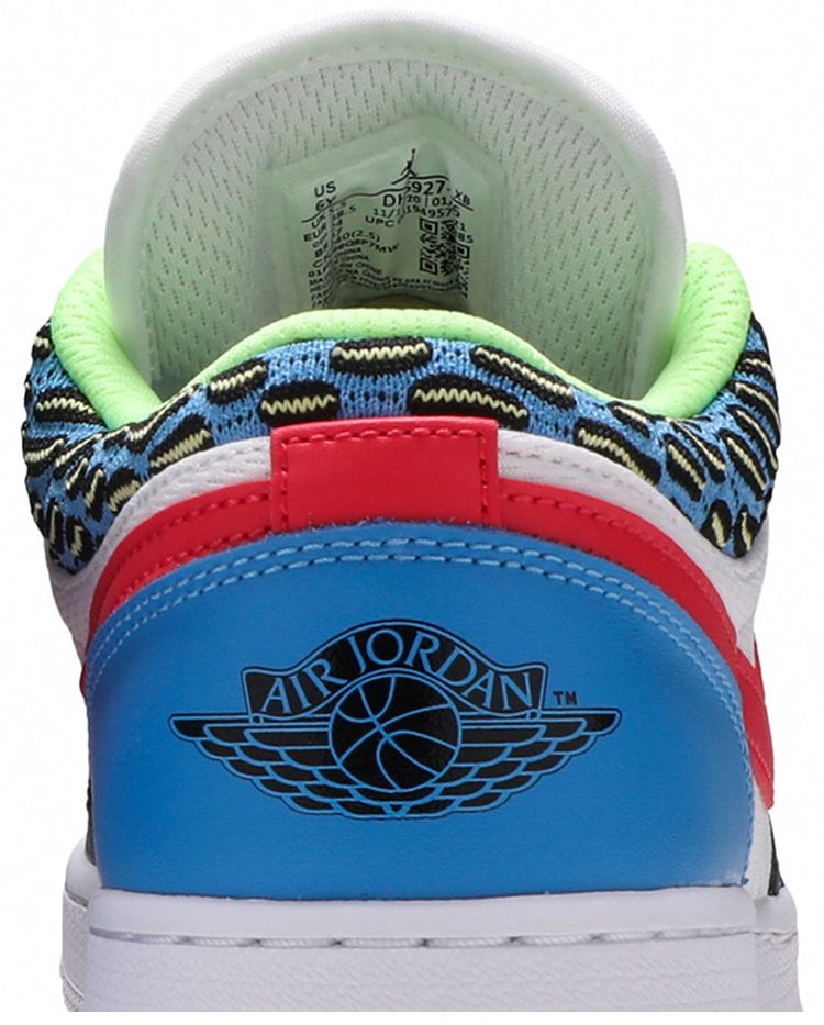 Air Jordan 1 Low GS Funky Patterns