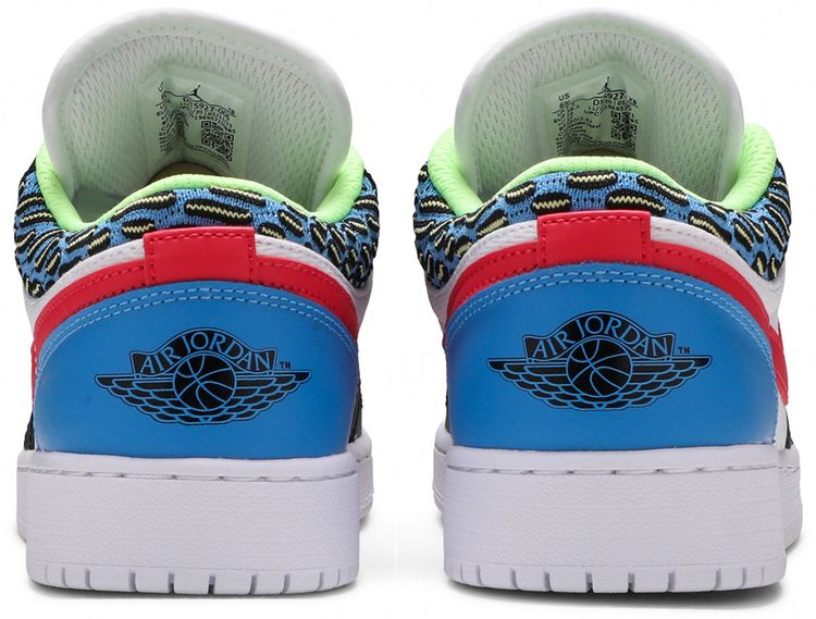 Air Jordan 1 Low GS Funky Patterns