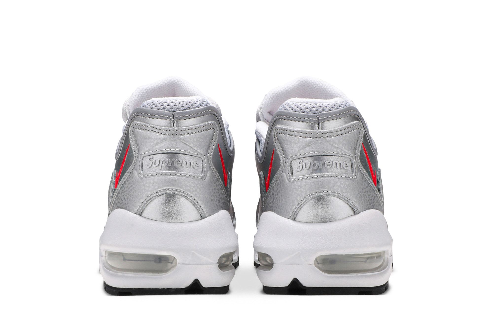 Buy Supreme x Nike Air Max 96 'Metallic Silver' - CV7652 001 | GOAT