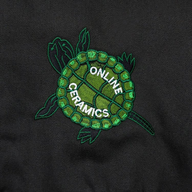 Online Ceramics Turtle Anorak Black