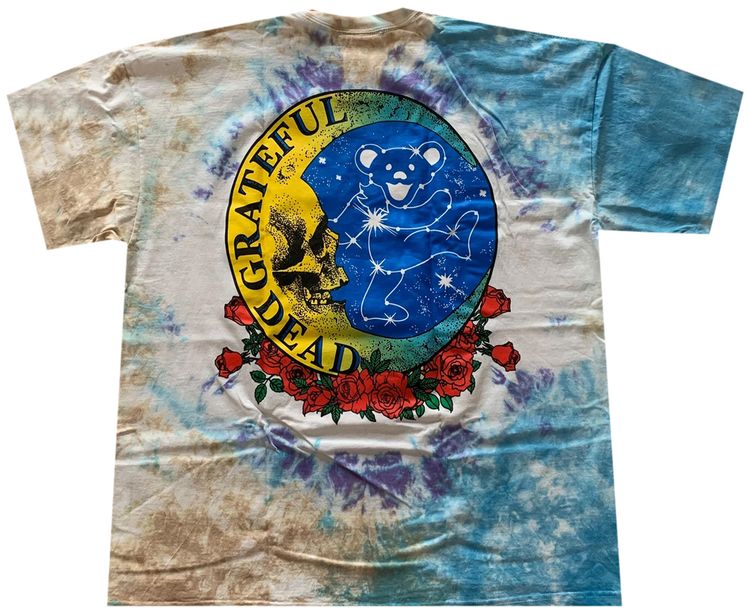 Online Ceramics Grateful Dead Dancing In A Ring Around The Sun Tee Tie Dye