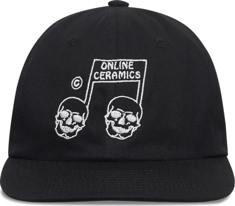 Online Ceramics The Sweet Sound Of Death Logo Cap Black