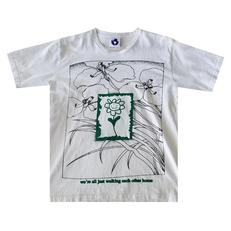 Online Ceramics Were All Just Walking Each Other Home Tee White